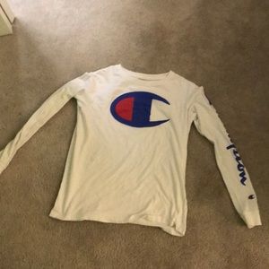 Boys champion long sleeve T